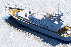 3D Boat 08