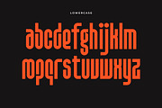 Georgopol – Condensed Retro Font, a Sans Serif Font by Artiveko (Thumbnail 3 of 8)