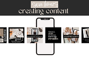 400 Canva Instagram Templates, a Social Media Template by Oh So Social Boutique (Thumbnail 4 of 9)