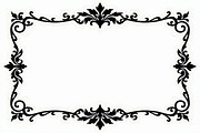 Elegant Floral Border Vector Design,, an Illustration by Amazin_art (Thumbnail 3 of 26)