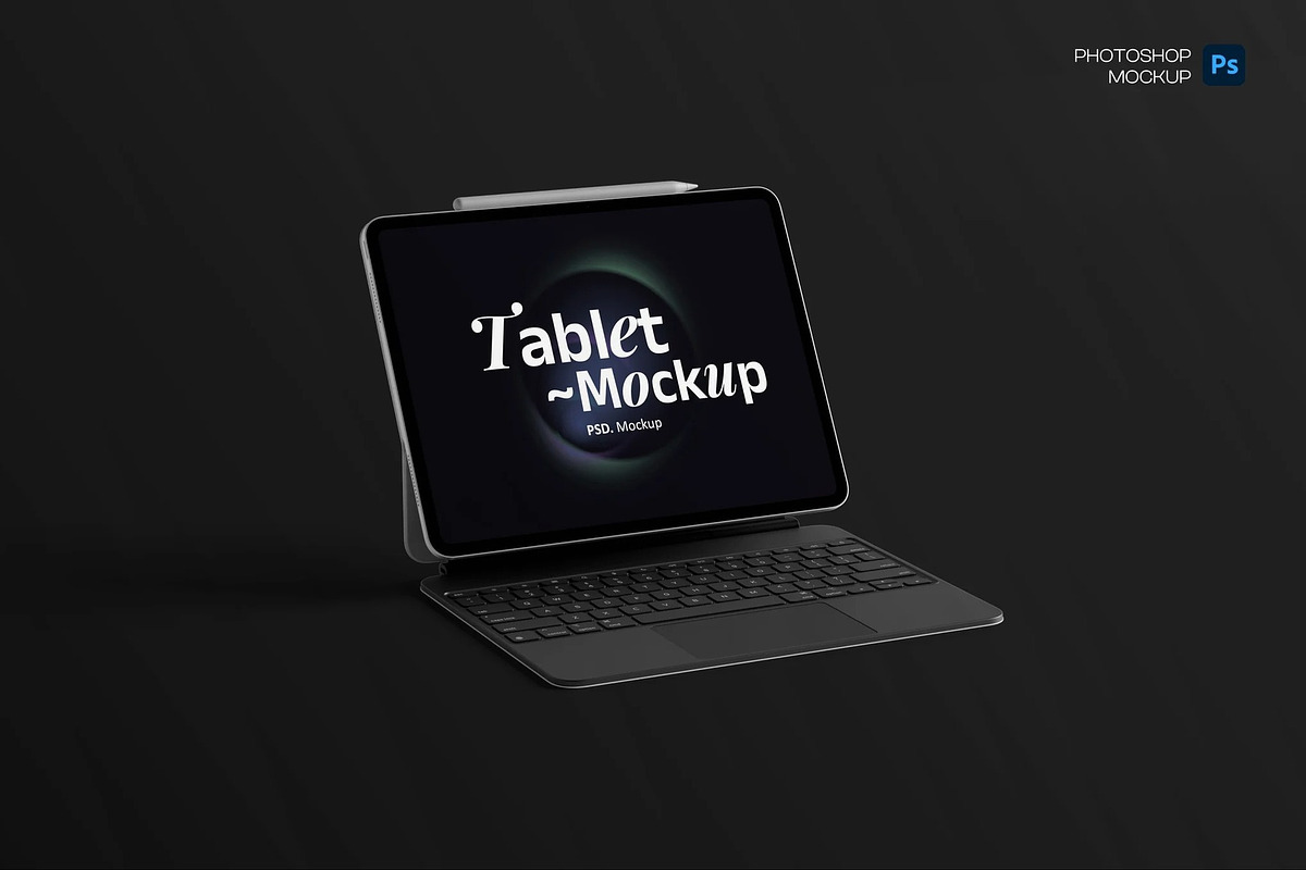 Tablet Mockup, an iPad Mockup by Hubzway (Photo 2 of 4)