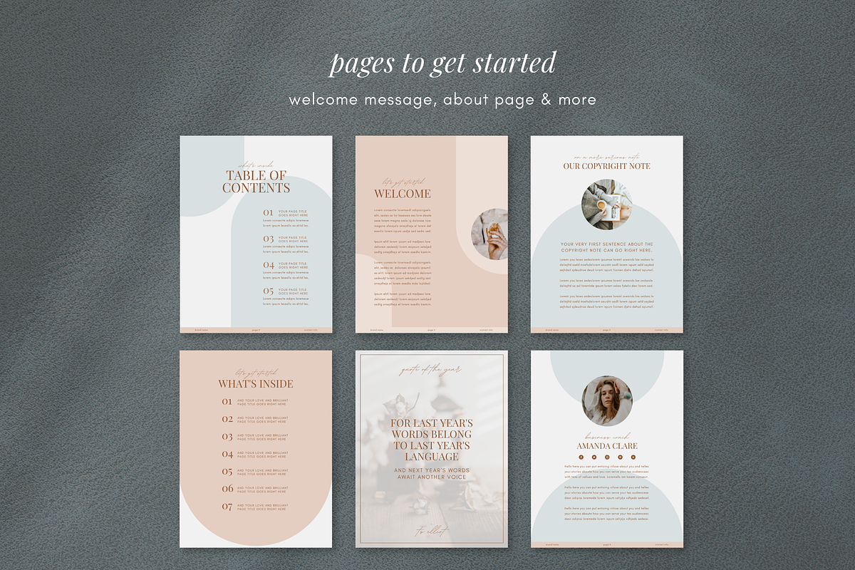 2024 Journal Planner Canva Template, a Design Template by Studio Soluna (Photo 7 of 14)