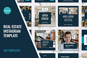 Real Estate Instagram Template Canva, a Social Media Template by Design District (Thumbnail 1 of 39)