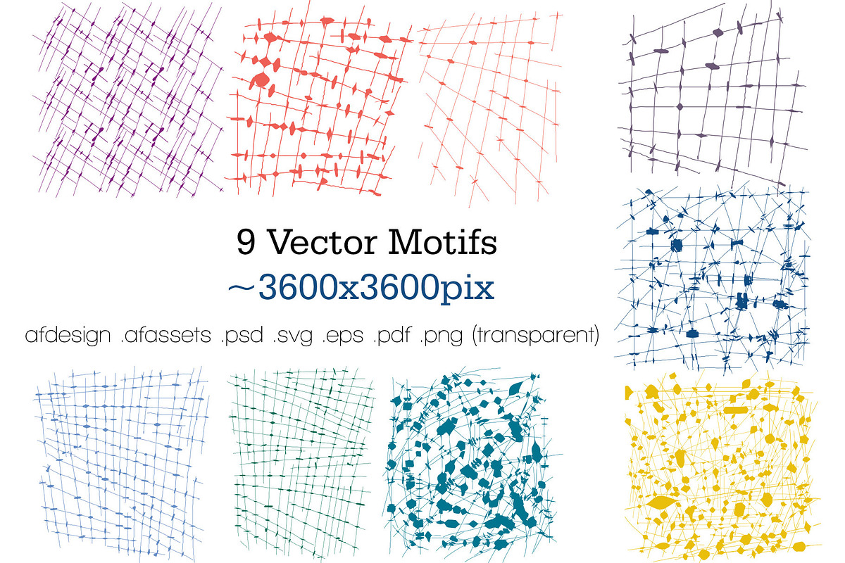 HATCHING - Vector Patterns & Motifs, a Pattern Graphic by Graphilupe (Photo 3 of 11)
