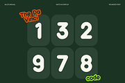 matcha rounded font, a Sans Serif Font by iframe fonts (Thumbnail 9 of 10)