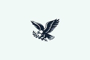 Eagle logo collection, a Branding & Logo Template by Team_Ultra_Graphics (Thumbnail 8 of 9)