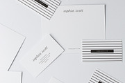 Sophia Business Card Templates, a Business Card Template by studiolmh (Thumbnail 1 of 4)