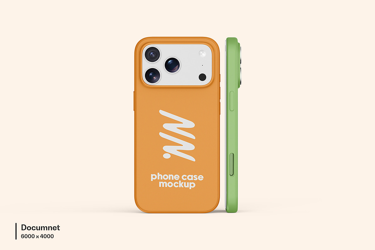iPhone 17 Pro Max Case Mockup, an iPhone Mockup by Ram Studio LLC (Photo 8 of 11)