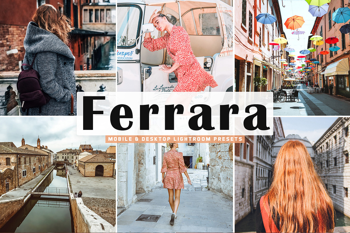 Ferrara Lightroom Presets Pack, an Action Add-On by Creativetacos (Photo 1 of 6)