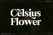 Celsius Flower, a Serif Font by Typehill (Thumbnail 1 of 12)