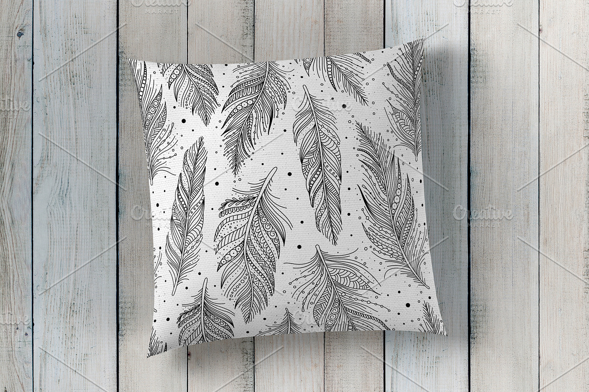 Boho Black&white Set, a Pattern Graphic by Marina Demidova (Photo 5 of 7)