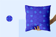 Blue vector seamless patterns, a Pattern Graphic by LartGraphics (Thumbnail 6 of 6)