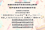 Birthday Happiness | Script Font, a Script Font by Scratchones (Thumbnail 7 of 8)