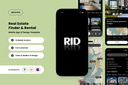 RID – Real Estate Finder App Design, an App Template by twinstd (Thumbnail 1 of 5)