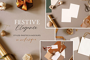 Festive Elegance Photos & Mockups, a Print Template by eclosque (Thumbnail 1 of 8)