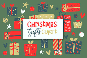 Christmas Gift Clipart 