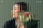 Refracto 33 Patterned Glass Effects, a Texture Graphic by Studio Dusk (Thumbnail 5 of 14)