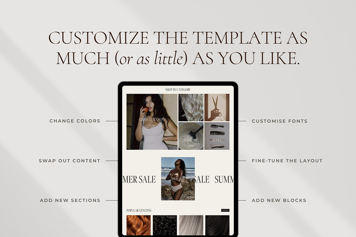 Hair Stylist Squarespace Template, a Squarespace Template by Candor Templates (Photo 19 of 20)