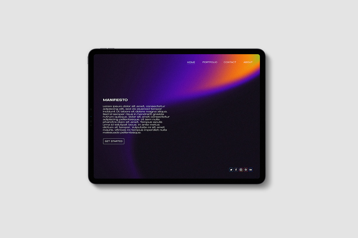 Thermal Gradient Backgrounds Vol.2, a Gradient Add-On by May Motif (Photo 3 of 13)