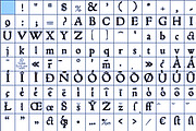 1543 Humane Jenson, a Script Font by GLC Foundry (Thumbnail 2 of 5)