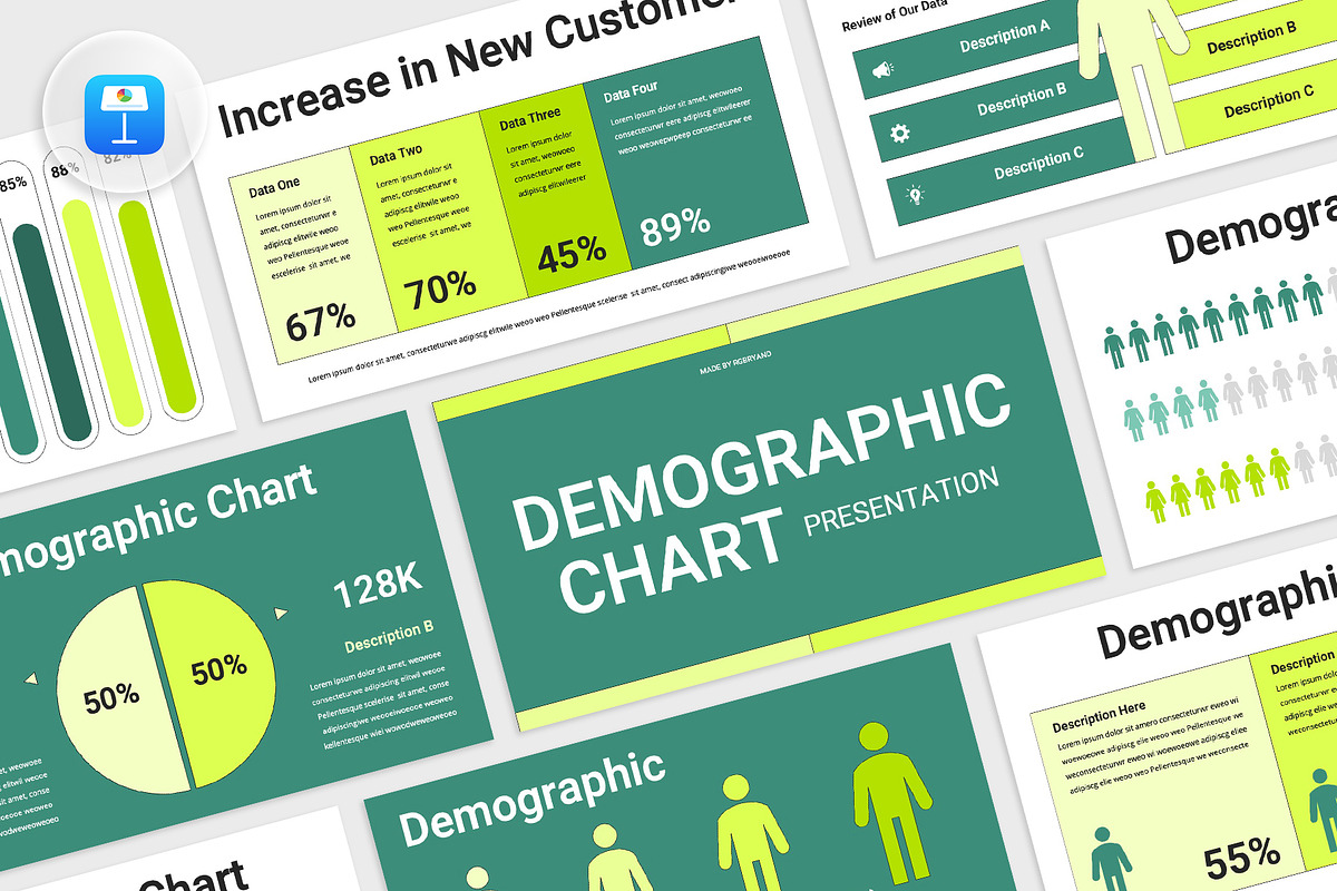 Demographic Chart Keynote