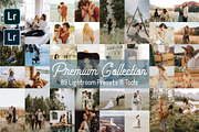 Premium Collection Lightroom Presets, an Action Add-On by Jake & Meg (Thumbnail 1 of 9)