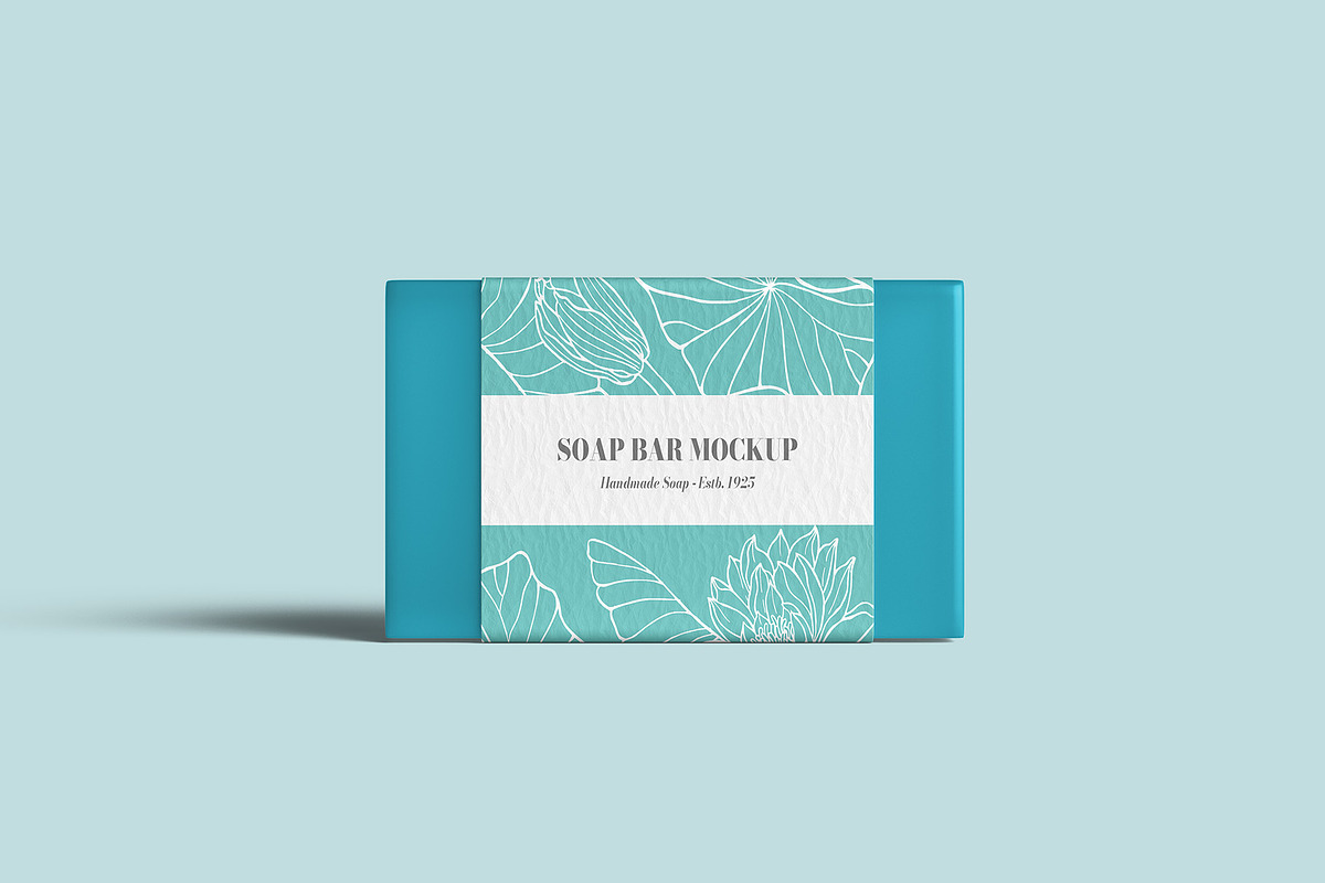Soap Bar Label Mockup - 6 views, a Packaging Mockup by Illusiongraphic (Photo 5 of 16)