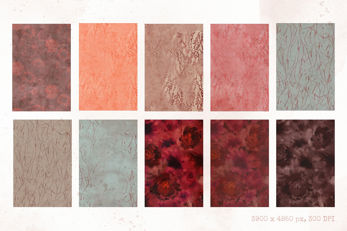 Old Garden Album. Textures & Frames, a Background Graphic by PaperJamLab (Photo 4 of 15)