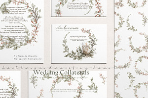 Bloom | Wedding Watercolor Wreaths
