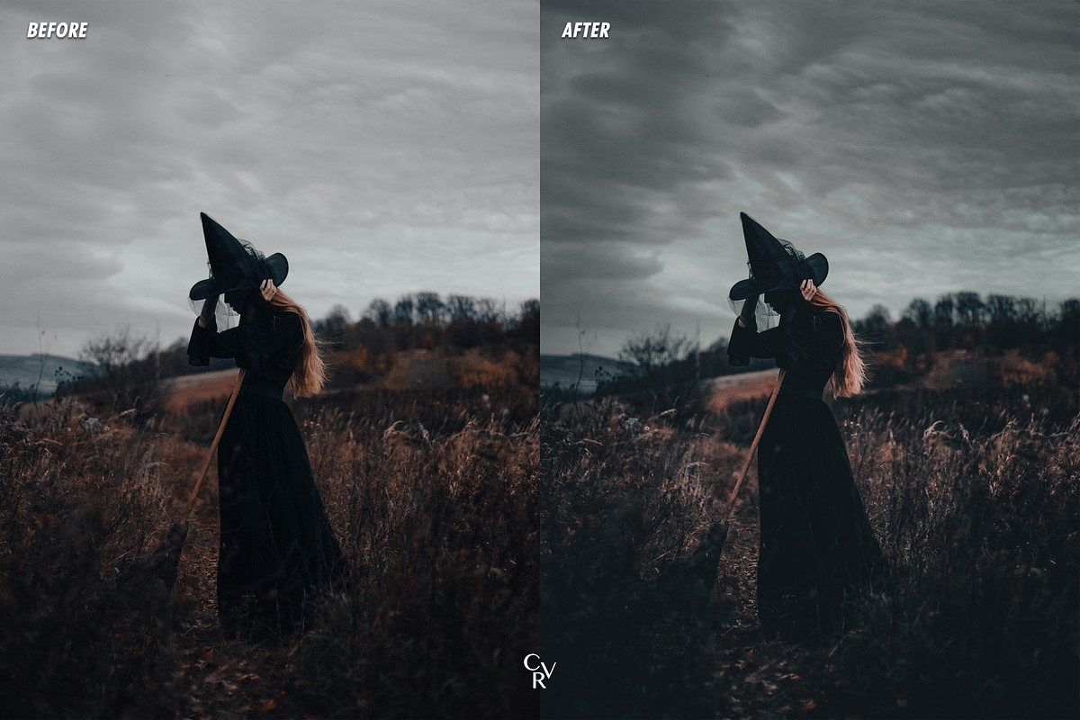 15 Gothic Lightroom Presets, a Preset Add-On by CVR Presets (Photo 6 of 8)