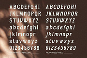 Heartfield - Vintage Condensed, a Serif Font by Qweera Studio (Thumbnail 12 of 12)