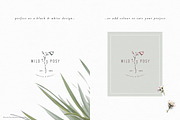 Ink botanicals, logos & patterns, a Texture Illustration by Lisa Glanz (Thumbnail 26 of 32)