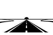 Desert Highway Silhouette Set, an Illustration by musafir_fashion (Thumbnail 8 of 16)