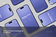 iPhone 17 Pro Mockup, an iPhone Mockup by Toasin Studio (Thumbnail 7 of 7)