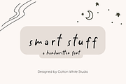 Smart Stuff, a Handwritten Font by Sofia Skoog (Thumbnail 1 of 10)