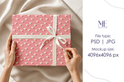 Wrapping Paper Gift Wrap Box Mockup, a Packaging Mockup by Mie Mockup Studio (Thumbnail 7 of 7)