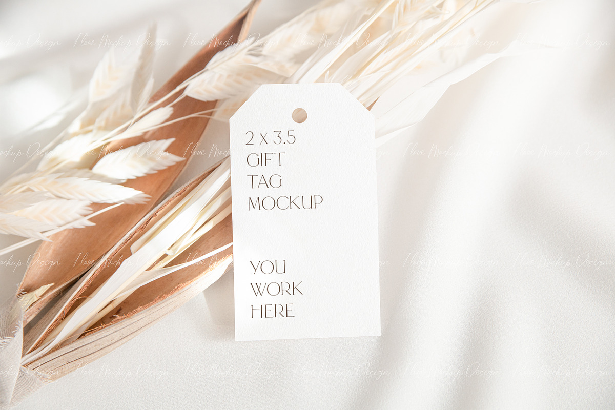 Gift Tag Mockup,Favor Tag Mockup, a Product Mockup by ILoveMockupDesign (Photo 2 of 10)