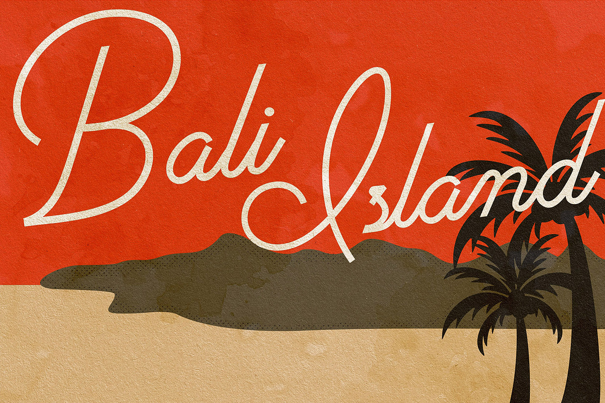Old Landmark Font, a Script Font by HRDR (Photo 2 of 10)