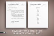 3 Page Resume CV Template Word Pages, a Resume Template by The Creative Resume (Thumbnail 4 of 8)
