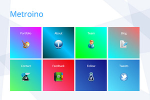 Metroino - Metro Style WP Theme