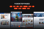 Vlexora - Gym & Fitness Center, a WordPress Template by SLAB! Design (Thumbnail 2 of 5)
