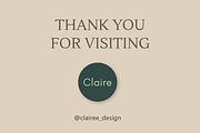 Ins Earthy Beige Beauty Creator Kit, a Social Media Template by Clairee Design Studio (Thumbnail 7 of 7)