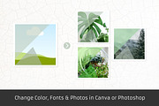 Green - 18 Instagram Templates, a Social Media Template by Annemiek van Luinen (Thumbnail 5 of 8)