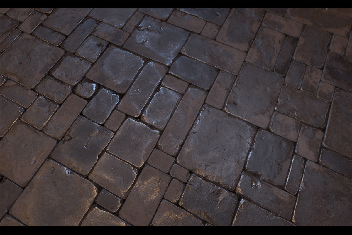 Stone Floor Tile 01, a Textures & Material 3D Model by Environment Design (Photo 1 of 3)