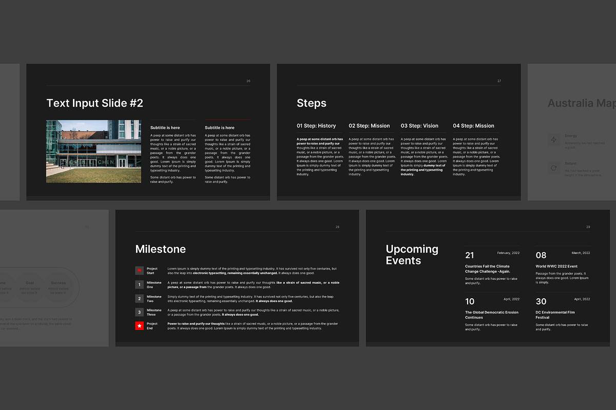 MNML - BUSINESS PLAN Template, a Presentation Template by MNML Agency (Photo 47 of 73)
