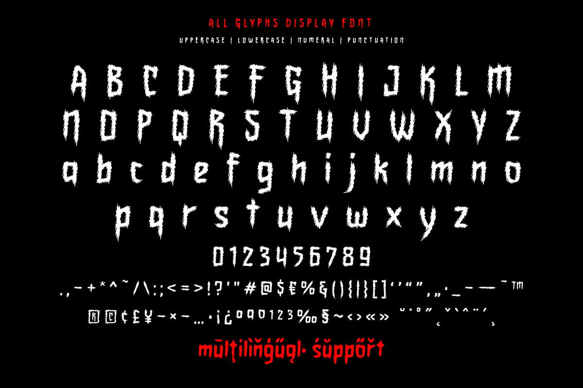 Rogback - Black Metal Font, a Blackletter Font by productype1 (Photo 10 of 10)