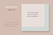 Hepburn Instagram Post Templates, a Social Media Template by Head of House (Thumbnail 4 of 12)