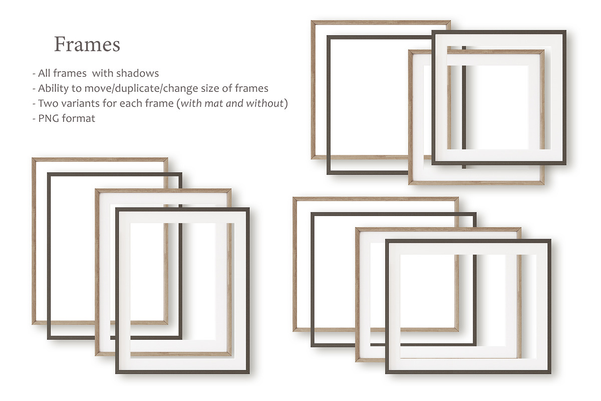 MODERN KITCHEN Wall&Frame Mockup, a Print Template by MyHomeMockups (Photo 7 of 7)