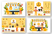 12 Honey Store Illustration, a Food Illustration by denayunebgt (Thumbnail 4 of 4)