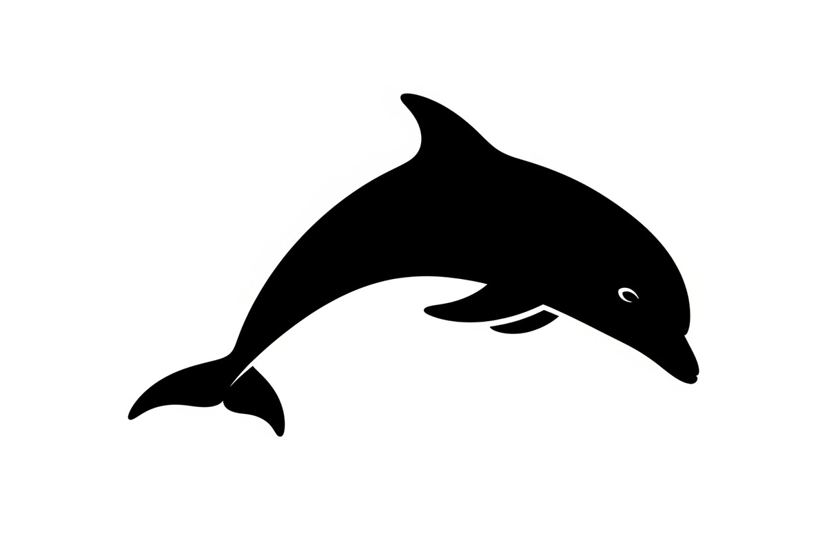 Dolphin Jumping Silhouette Vector bu, an Illustration by Designs_River (Photo 48 of 48)